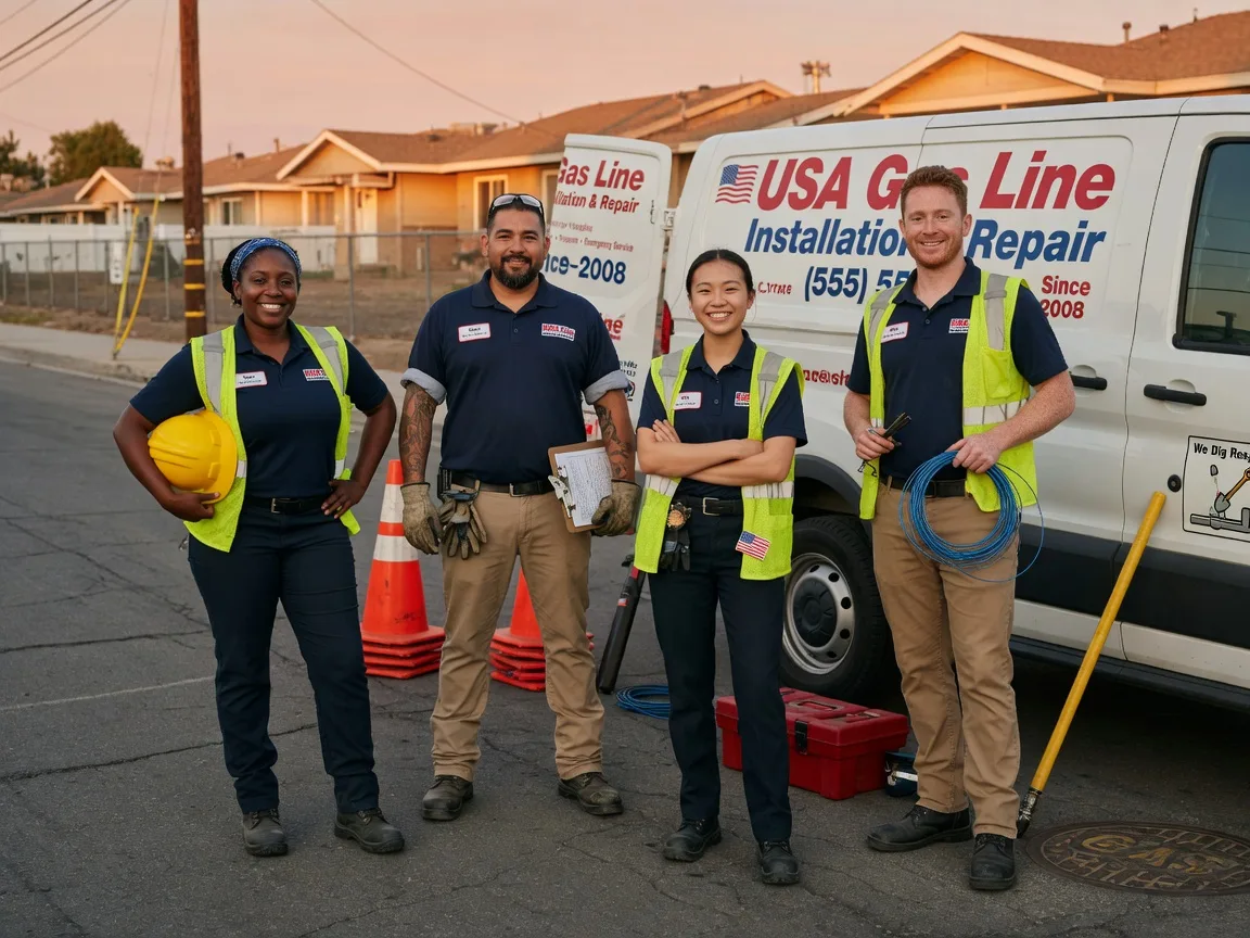 Gas Line Installation company in Liberty Mills, IN